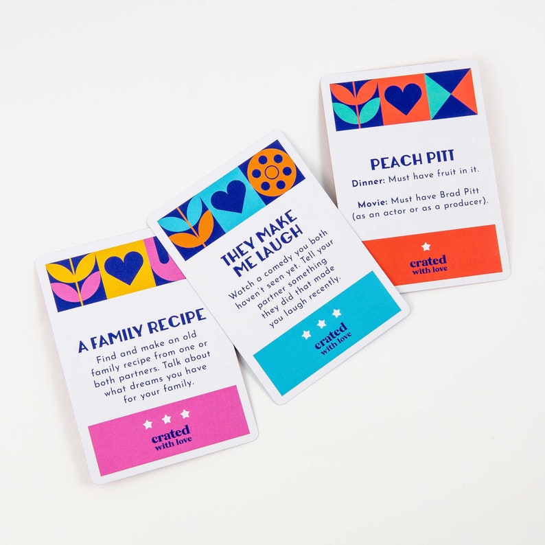 Date Night Ideas Generator Card Game for Couples