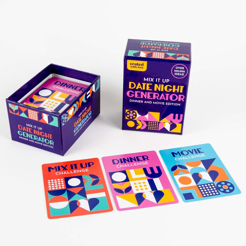 Date Night Ideas Generator Card Game for Couples