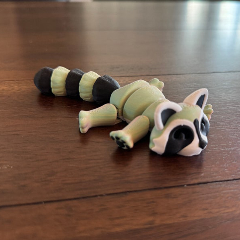 Adopt Your Own Mischievous 3D Printed Raccoon