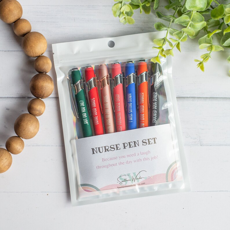 Back To School Sarcastic Daily Pen Set