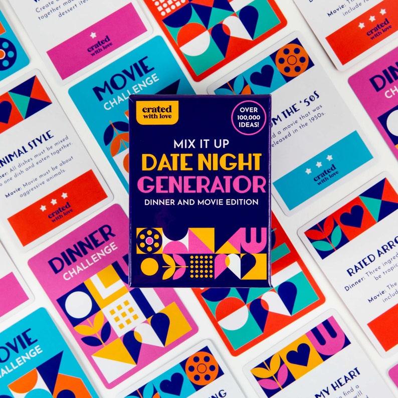Date Night Ideas Generator Card Game for Couples