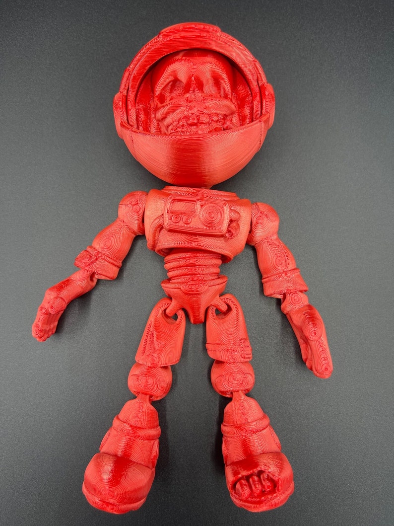 3D Print Printed Astronaut Skeleton