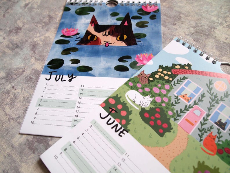 我喜欢猫 2025 年挂历