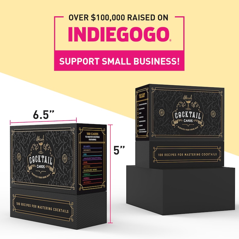 Cocktail Cards - Learn over 100 Cocktails