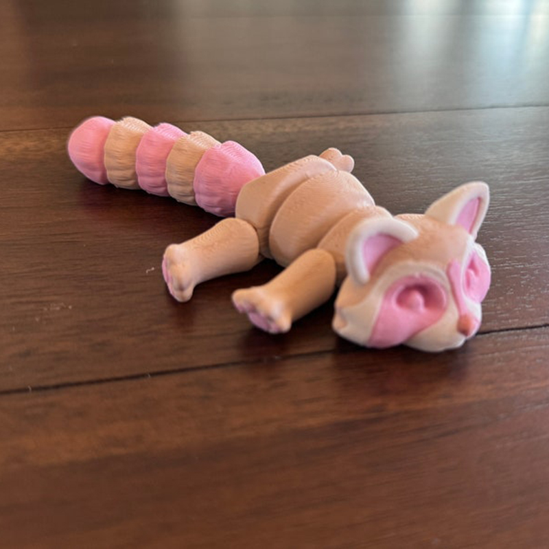 Adopt Your Own Mischievous 3D Printed Raccoon