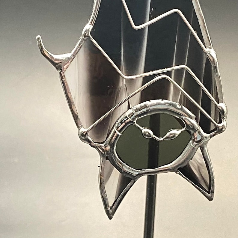 Stained Glass Bat Suncatcher
