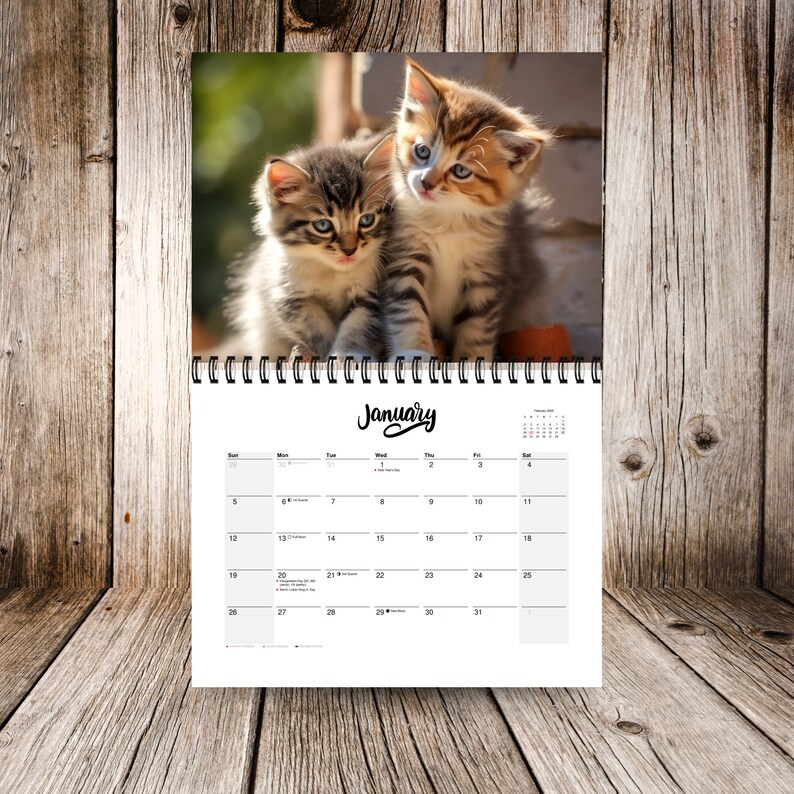 2025 Kitty Calendar