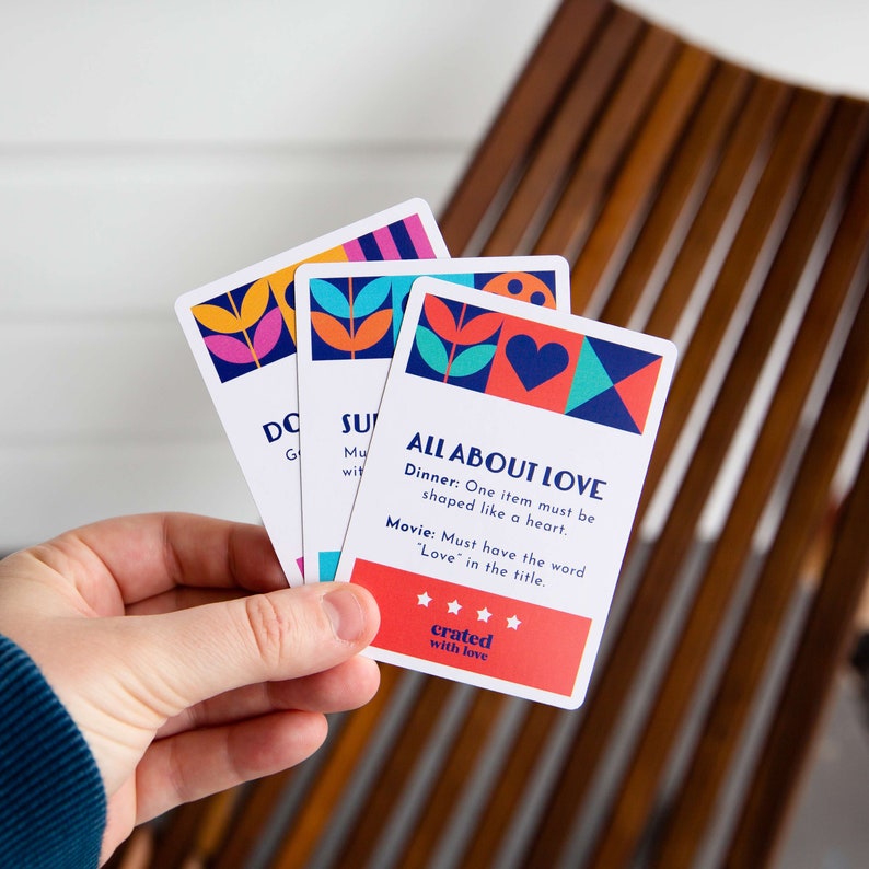 Date Night Ideas Generator Card Game for Couples