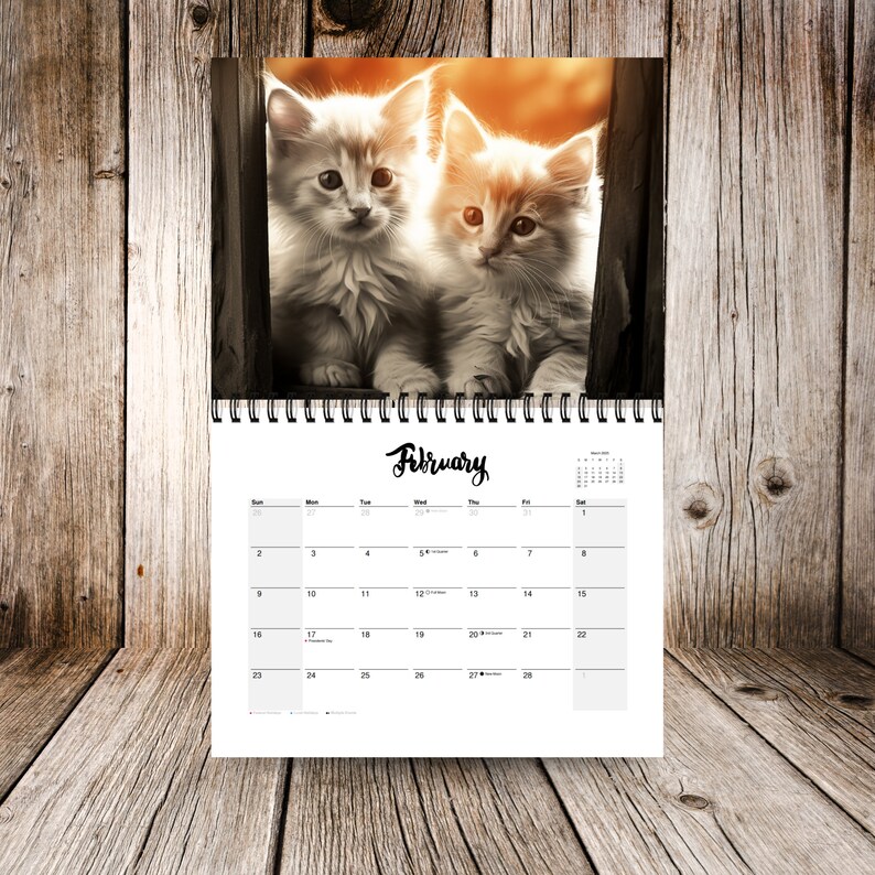 2025 Kitty Calendar