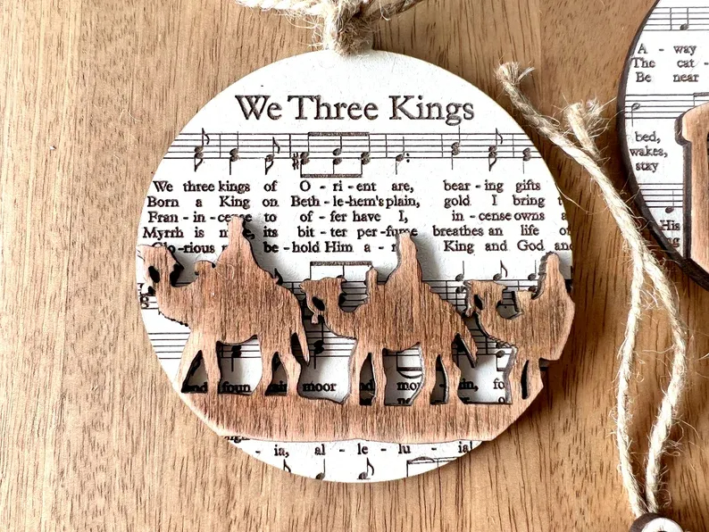 🔥Last Day Promotion 50% OFF🔥 - Music Sheet Nativity Ornament