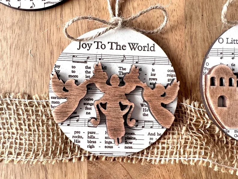 🔥Last Day Promotion 50% OFF🔥 - Music Sheet Nativity Ornament