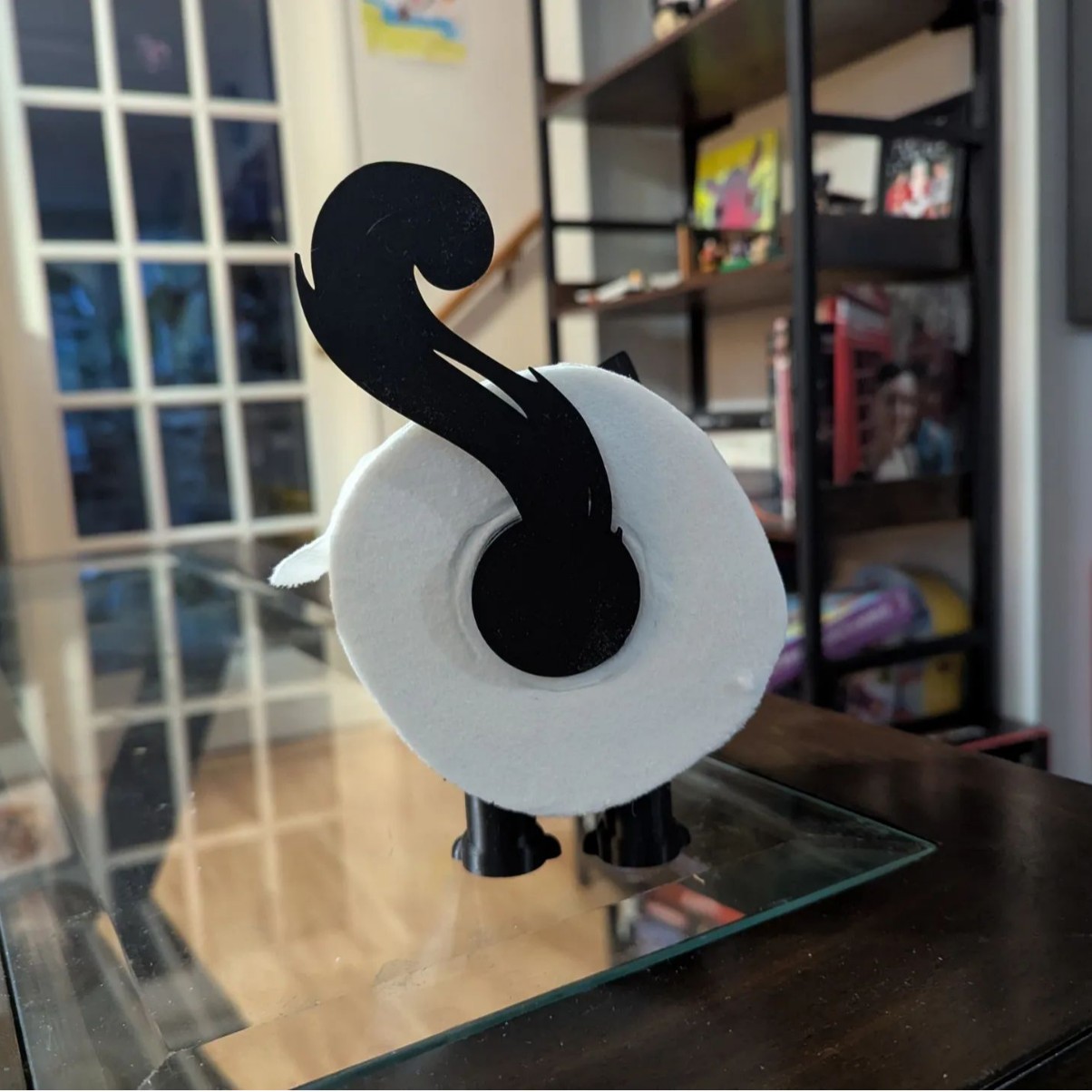 Cute Cat Toilets Roll Holder