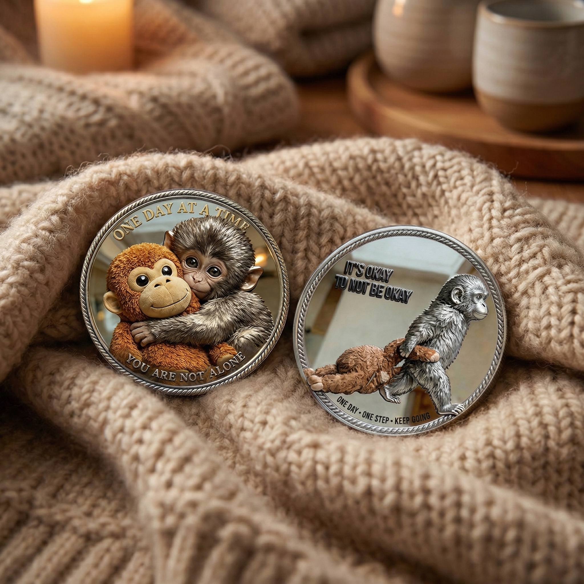Punch & Friends: Little Monkey Companion Coin