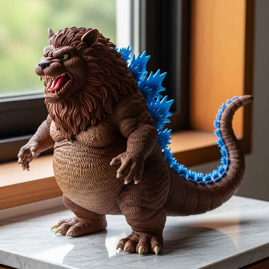 🦖 Limited Edition "King of Wildlife" Monster Figurine