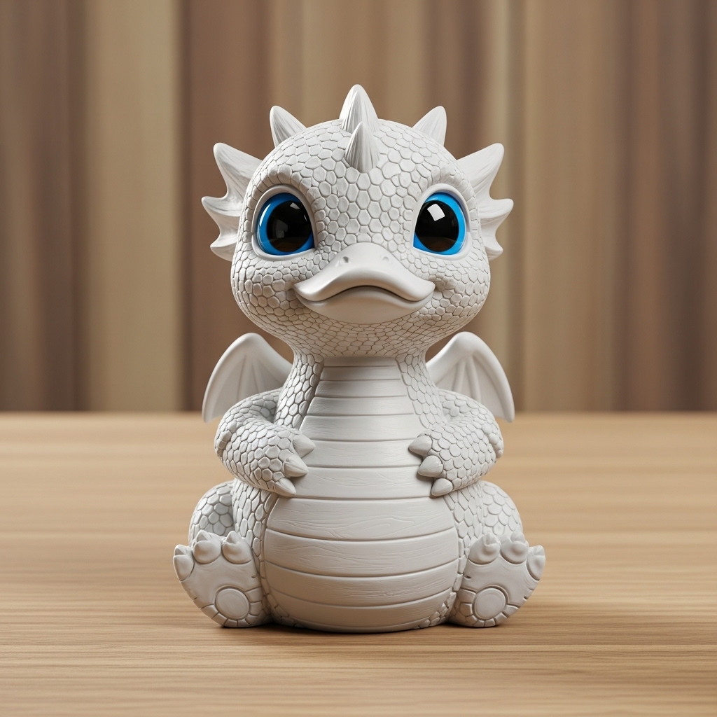 Cheeky Baby Dragon Figurine