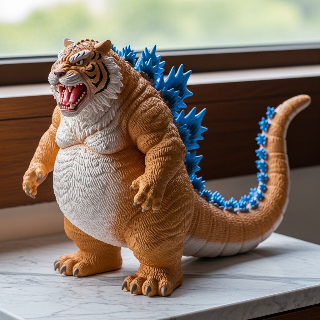 🦖 Limited Edition "King of Wildlife" Monster Figurine