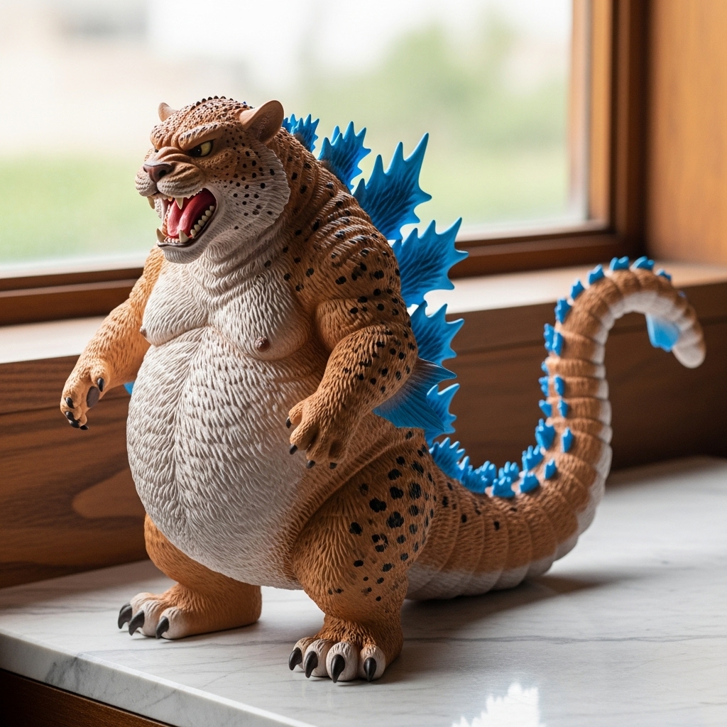 🦖 Limited Edition "King of Wildlife" Monster Figurine