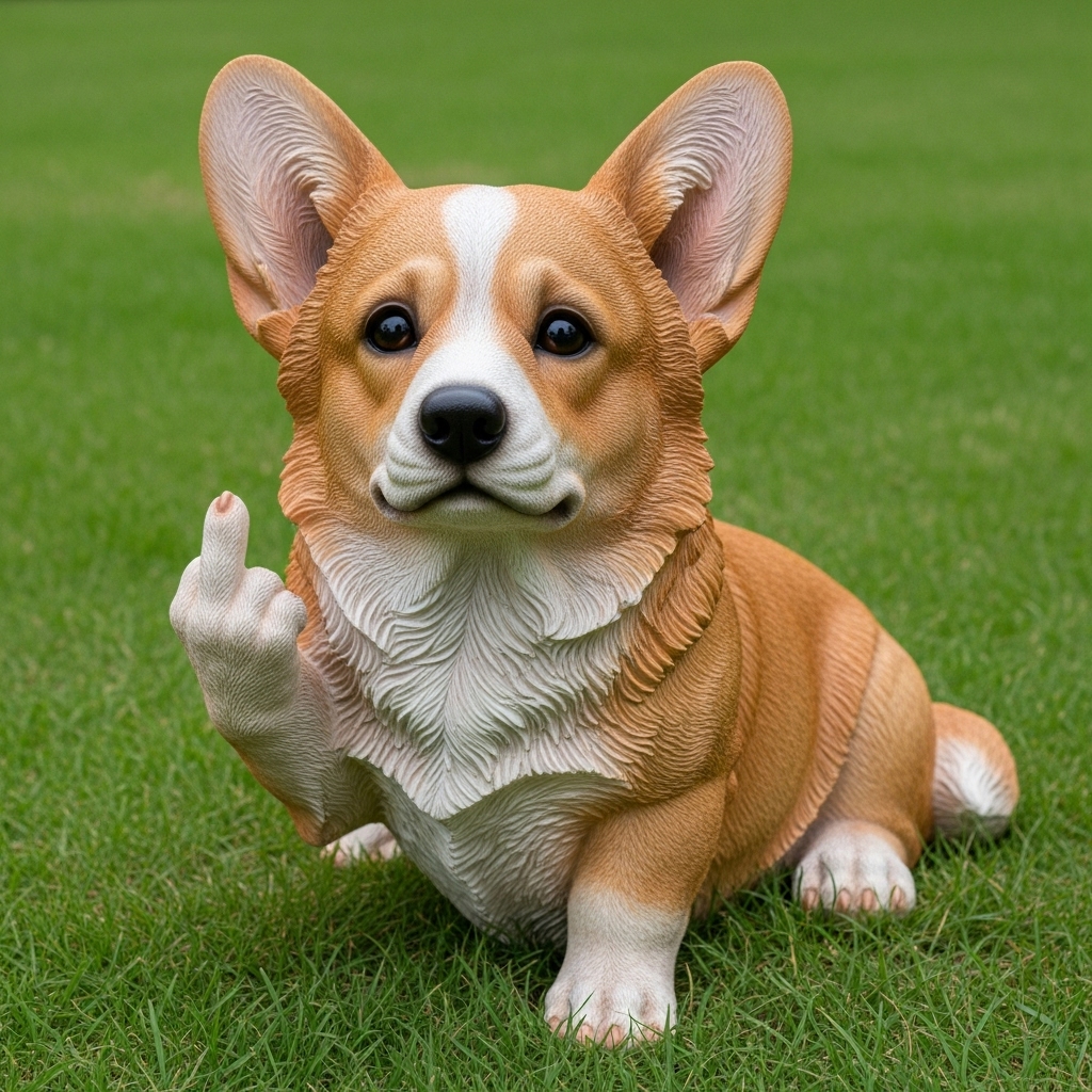 Attitude Dog Ornaments