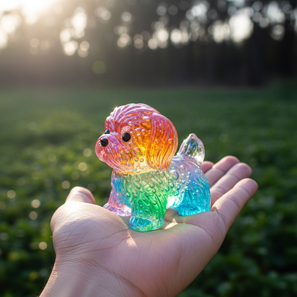 Colorful Dog Ornaments