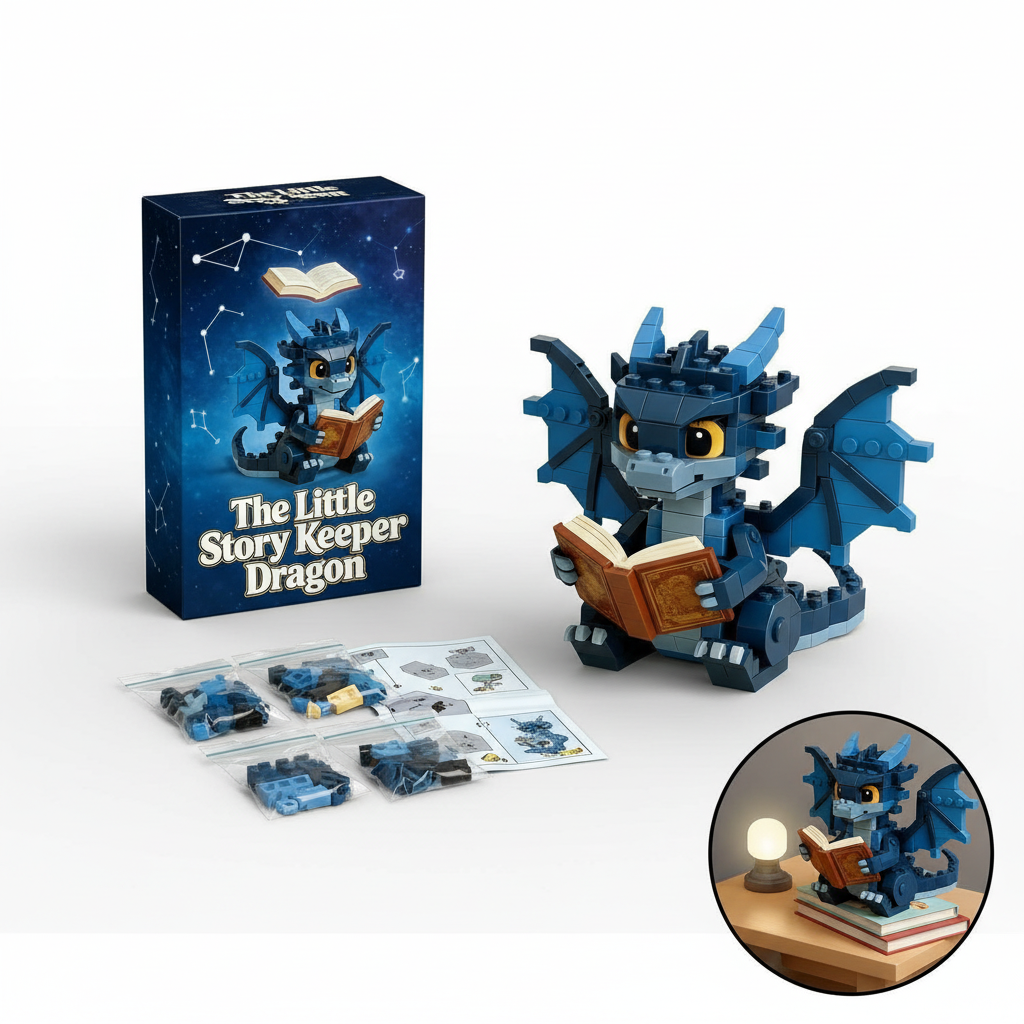The Little Story Keeper Dragon
