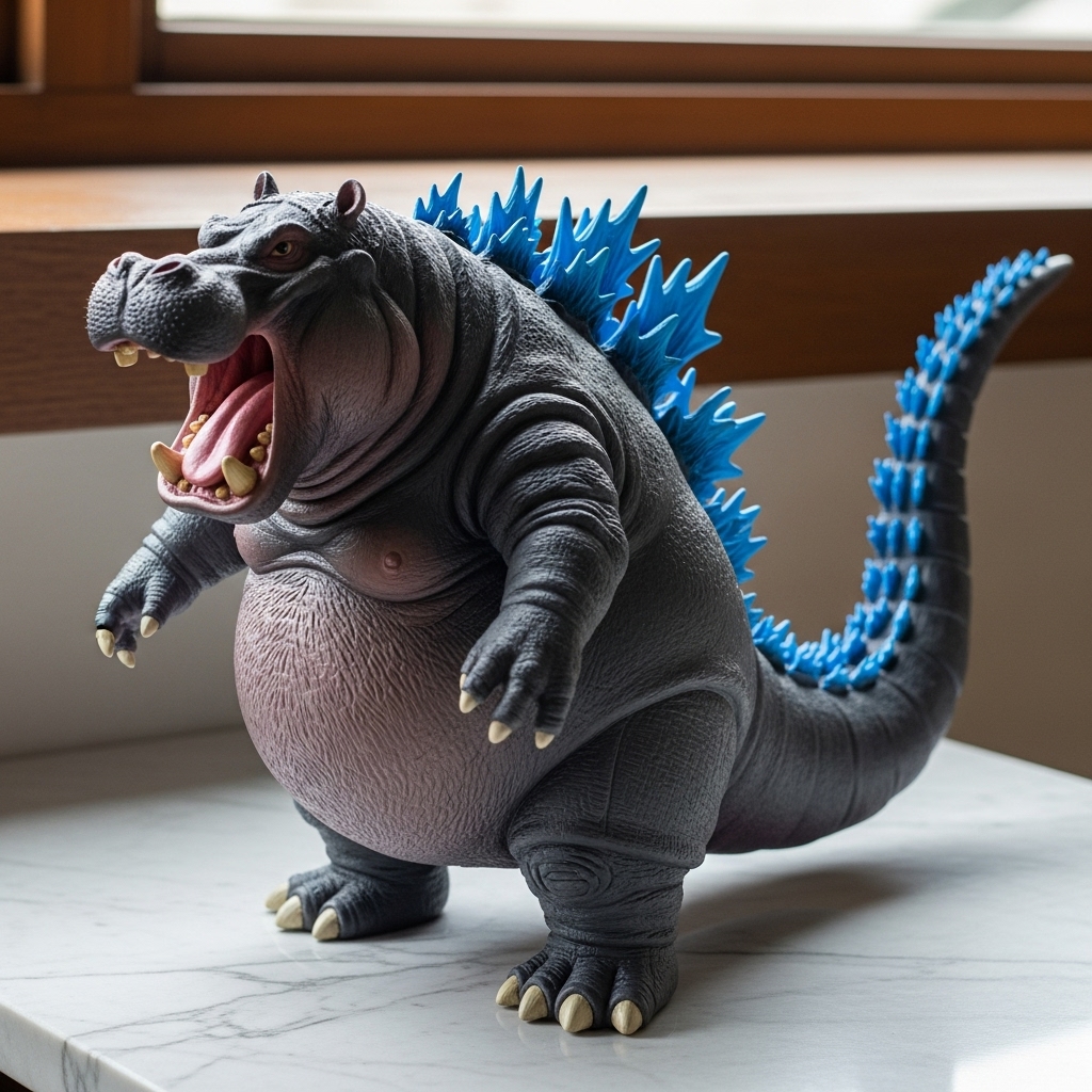 🦖 Limited Edition "King of Wildlife" Monster Figurine