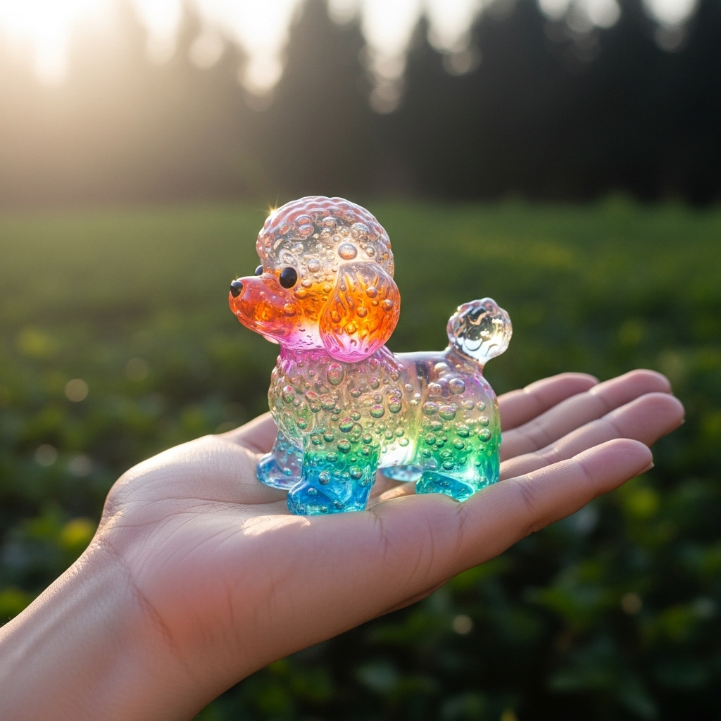Colorful Dog Ornaments