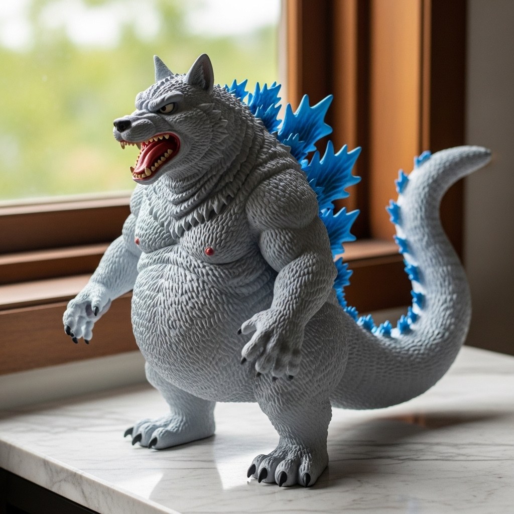 🦖 Limited Edition "King of Wildlife" Monster Figurine