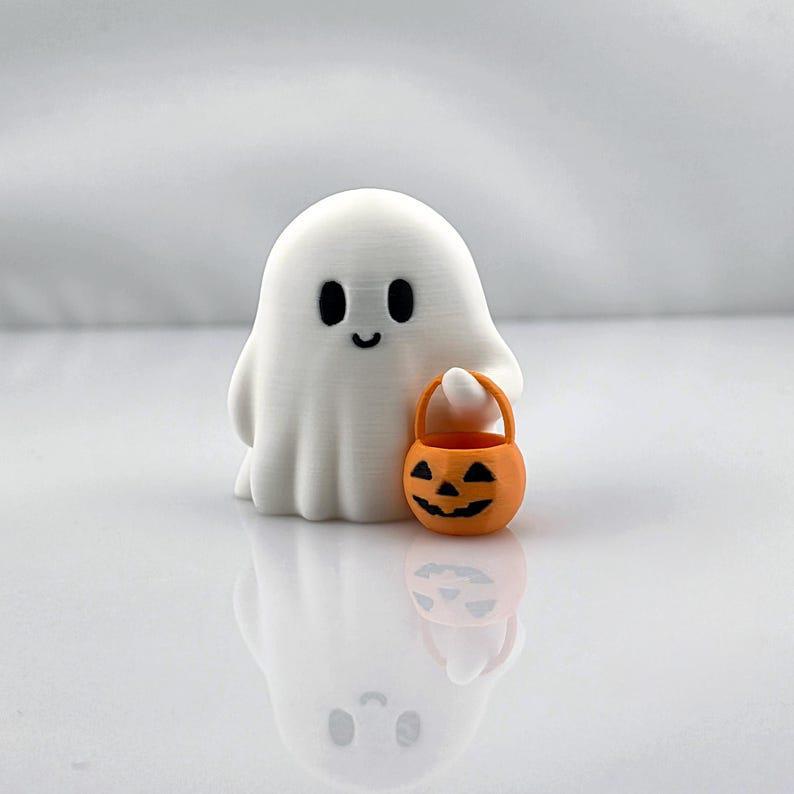 👻🍬Cute Tiny Trick or Treat Ghost