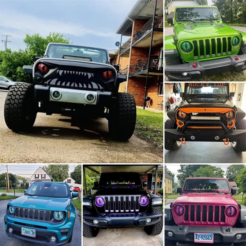 Beast Eyes Headlight Decals (1 Pair)