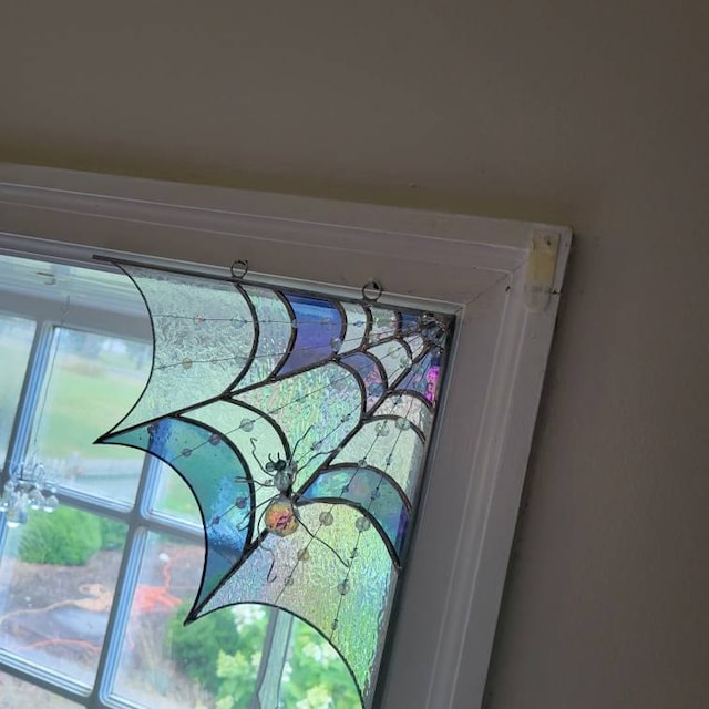 Spiderweb Door Topper