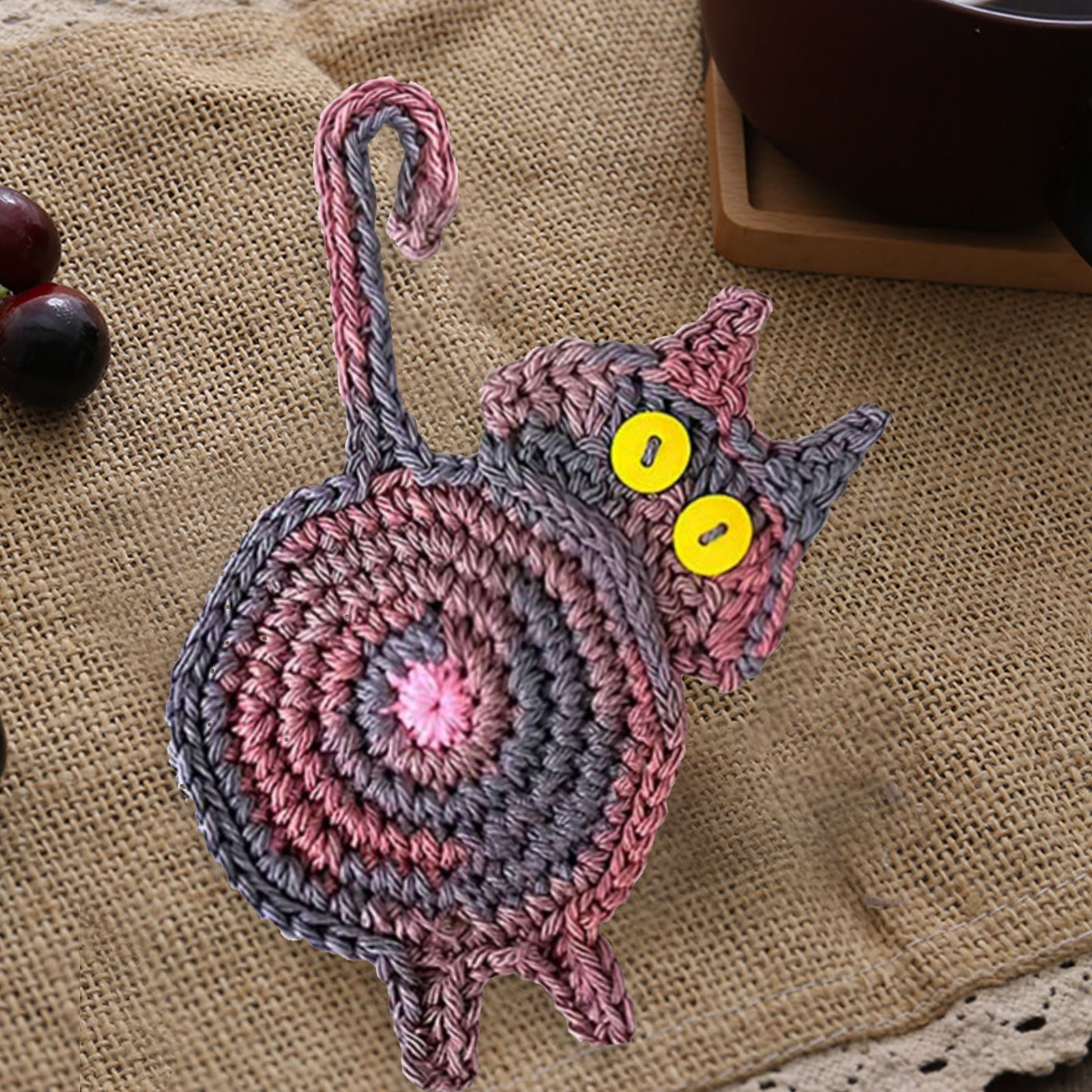 🎄Early Christmas Sale 40% OFF-🐱Cat Butt Coasters