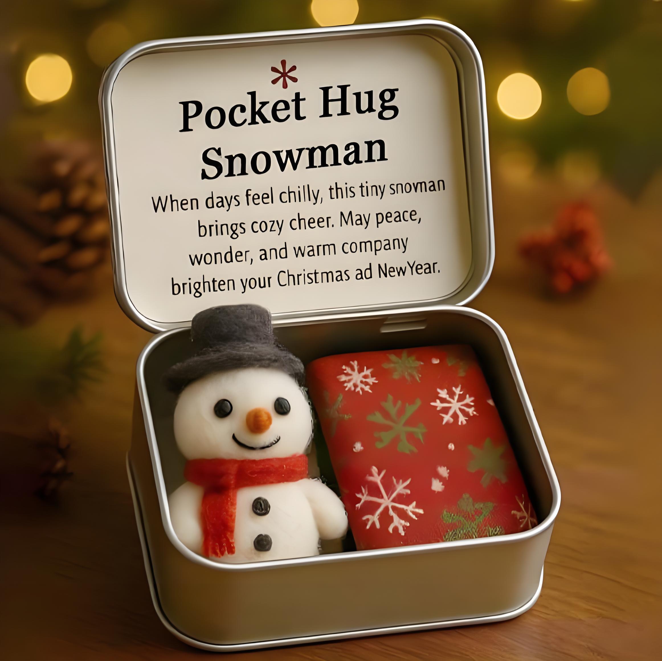 Pocket Hug Santa
