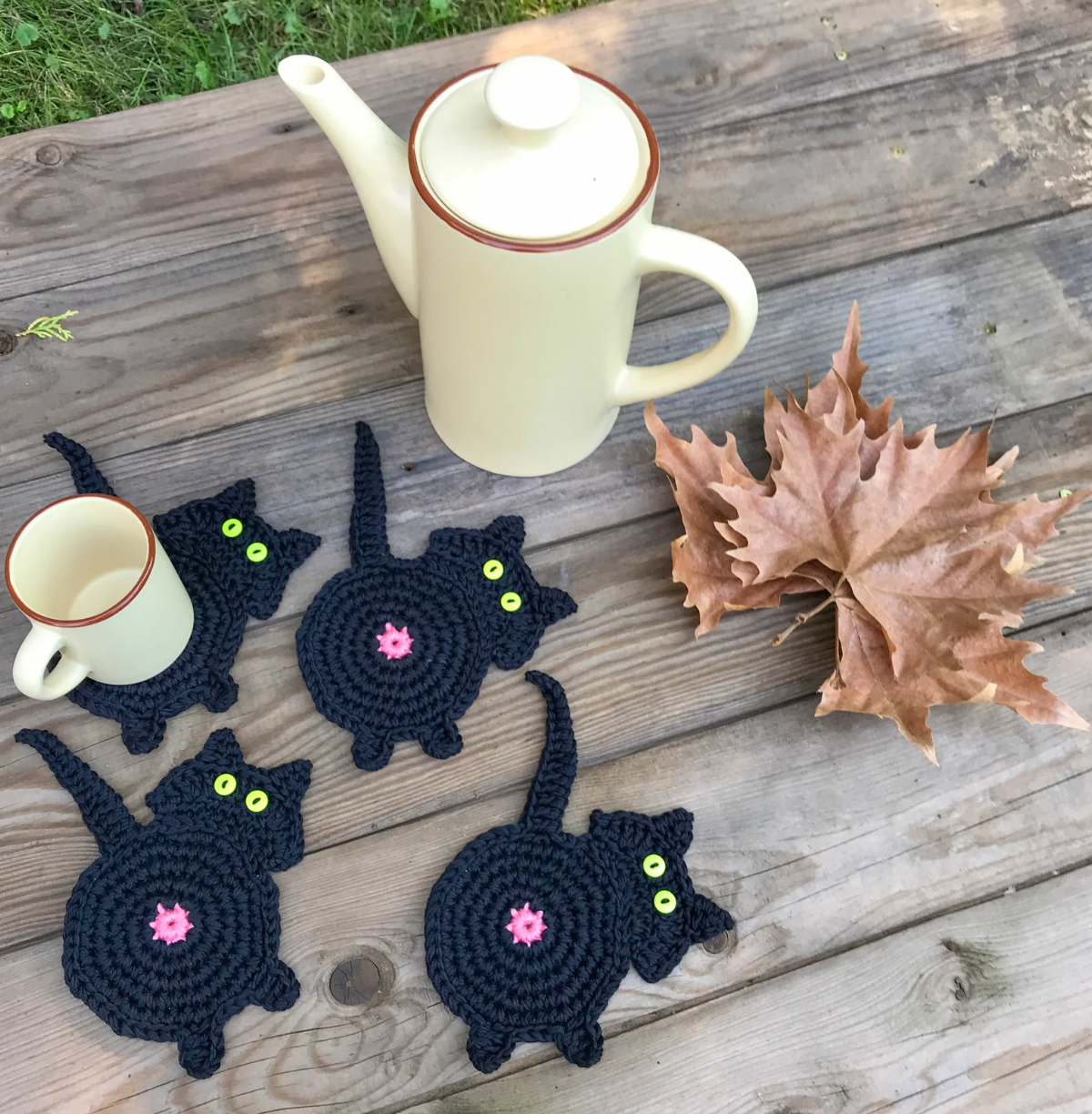 🎄Early Christmas Sale-🐱Cat Butt Coasters