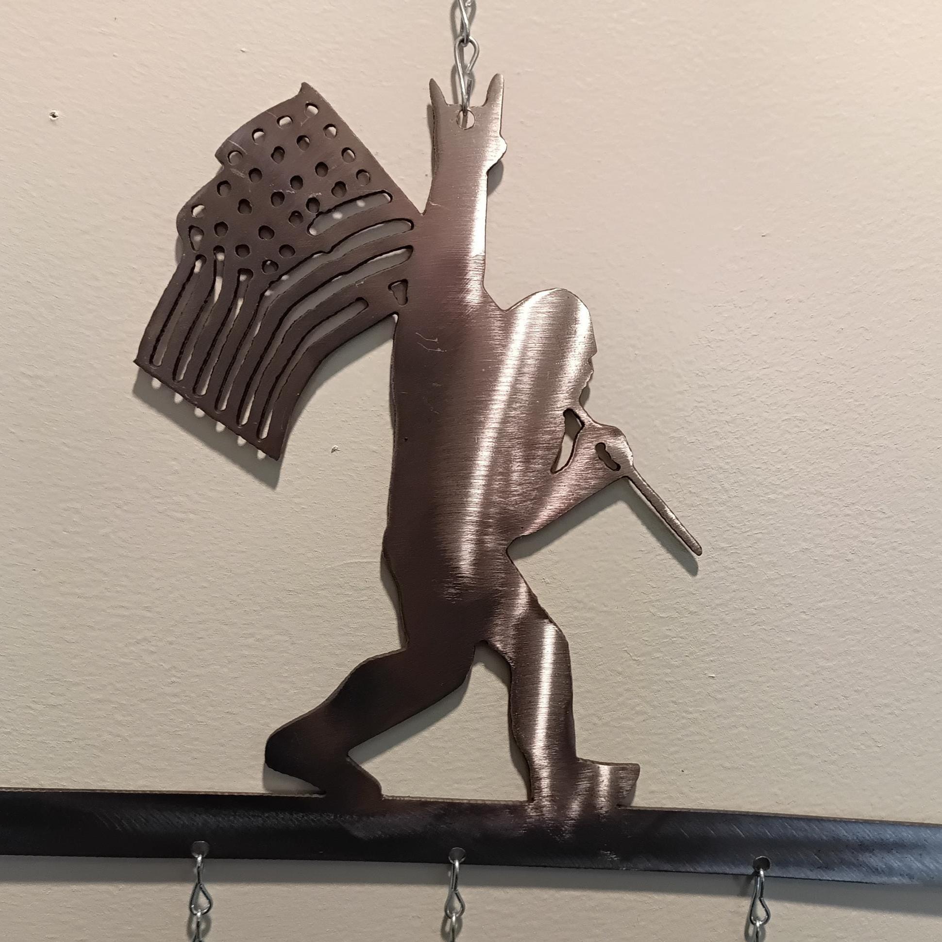 Sasquatch Wind Chime