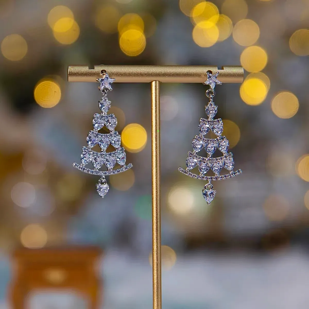 🎄CHRISTMAS HOT SALE✨CHRISTMAS TREE EARRINGS