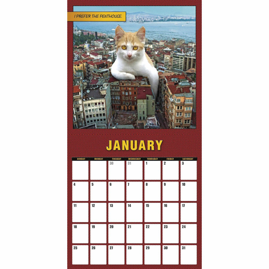Catzilla Calendar 2026