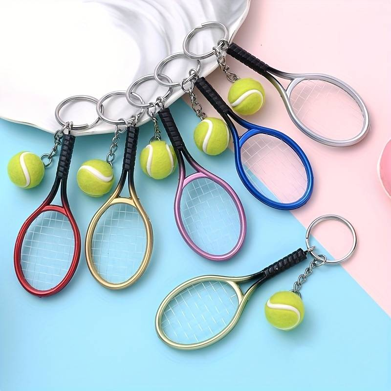 🎾Mini Tennis Racket Keychain
