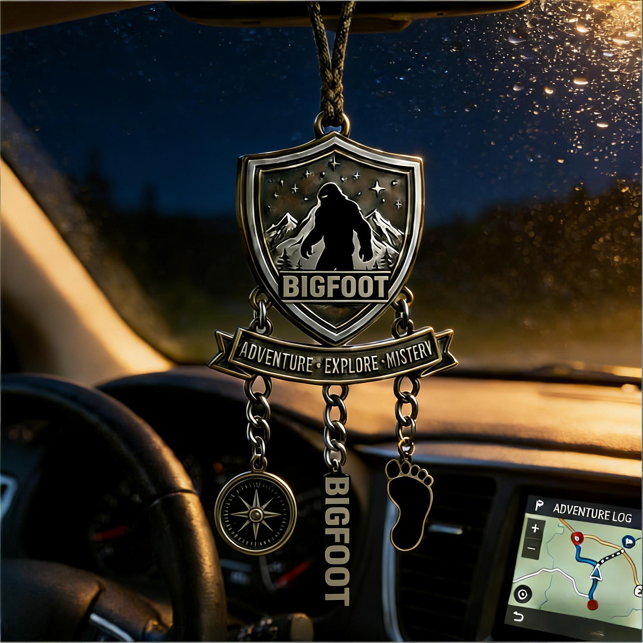 🌲😮Bigfoot Adventure Car Hanging Ornament