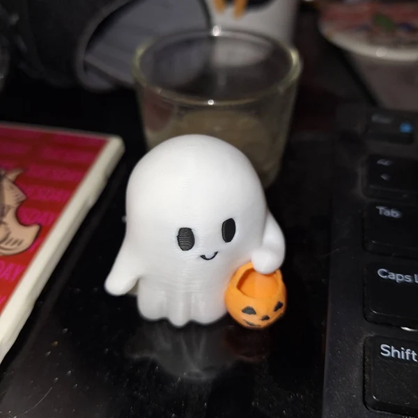 👻🍬Cute Tiny Trick or Treat Ghost