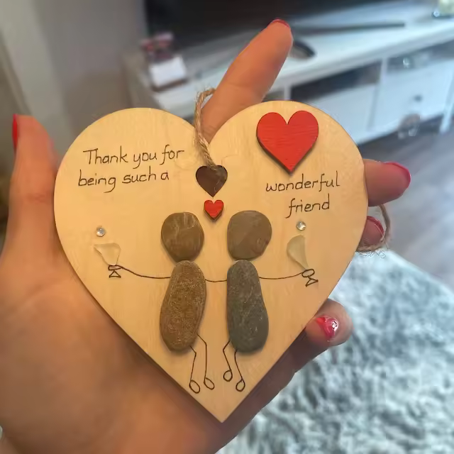 Wooden Heart Decoration❤