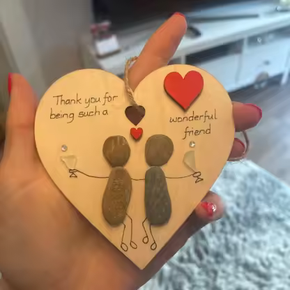 Wooden Heart Decoration❤