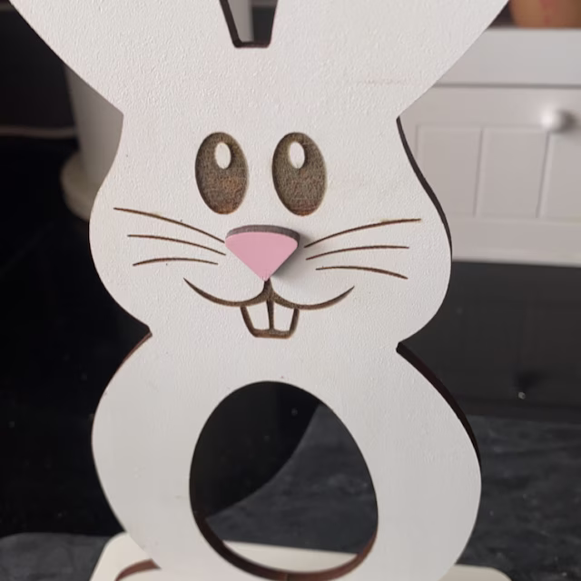 🐰Personalized Easter Bunny Kinder Egg Holder