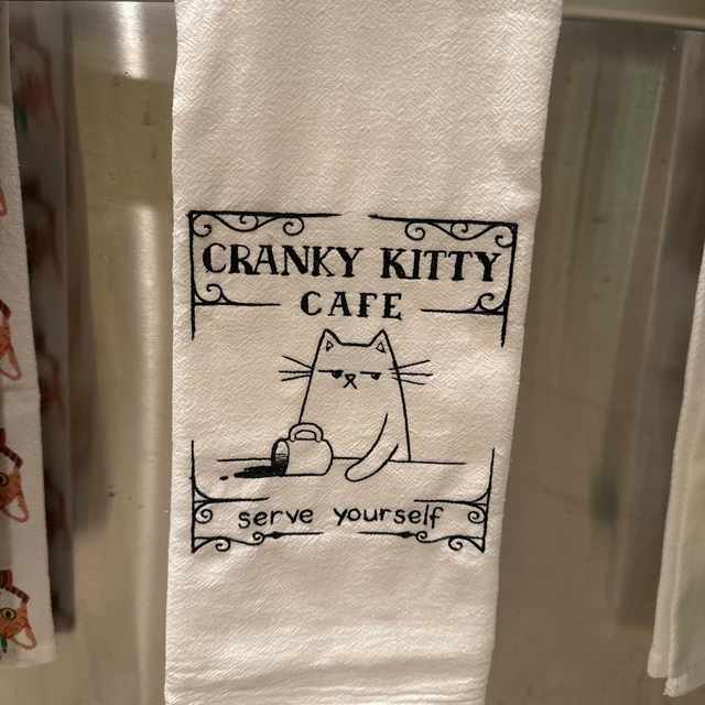 🎁Funny Cat Kitchen Towel