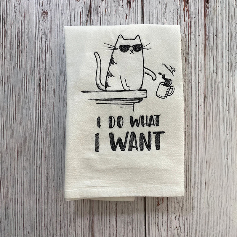 🎁Funny Cat Kitchen Towel