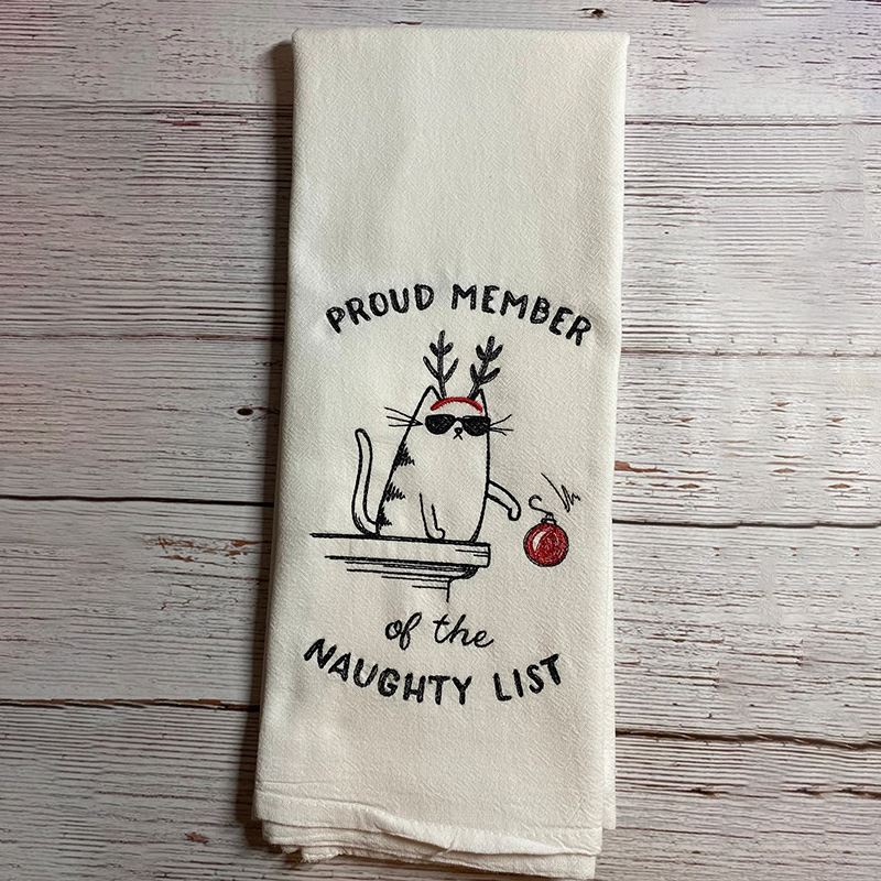 🎁Funny Cat Kitchen Towel