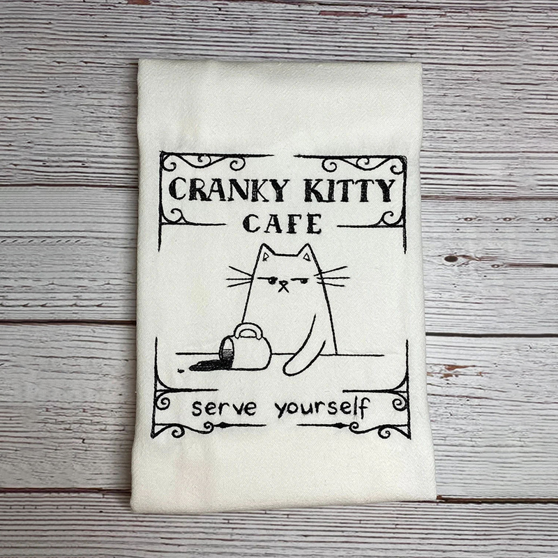 🎁Funny Cat Kitchen Towel