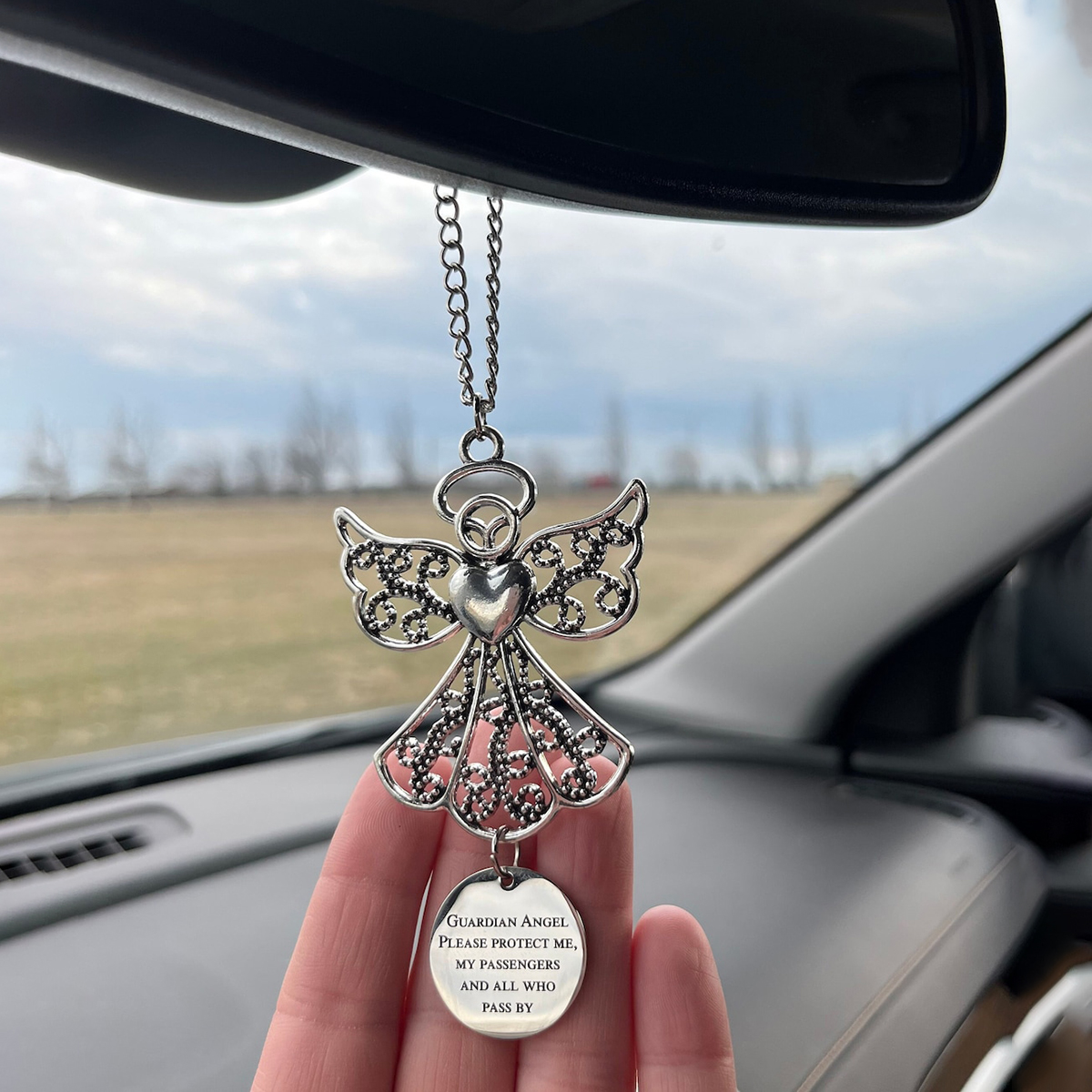 Rear View Mirror Car Charm