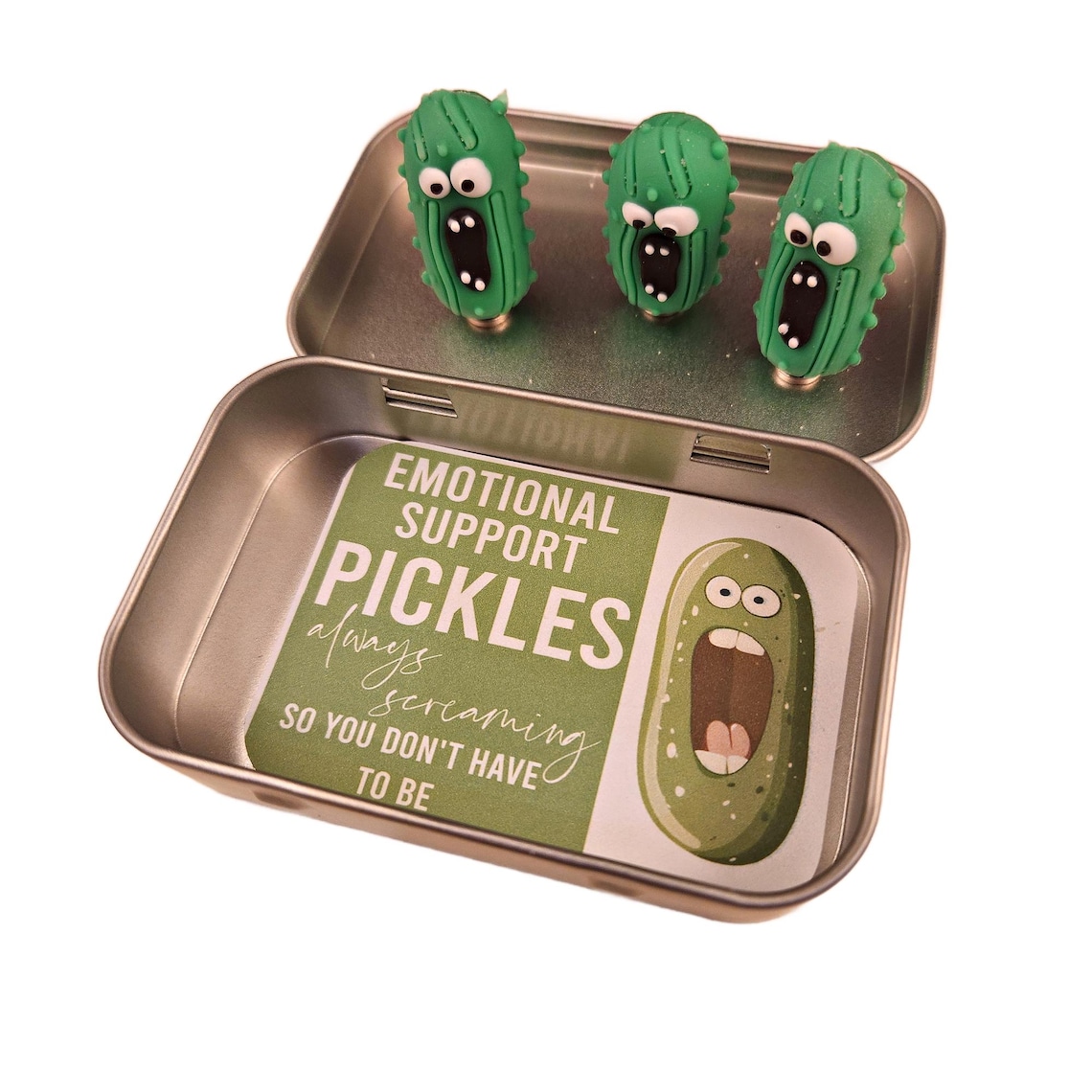 Screaming Pickles Door Hinge Magnetic Toppers（3pcs）