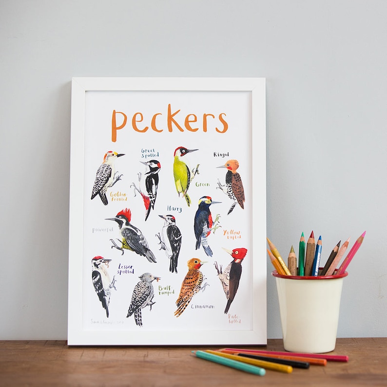 Peckers Art Print A4 image 5