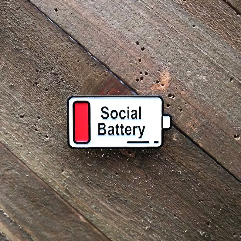 Introvert Enamel Pin Set 